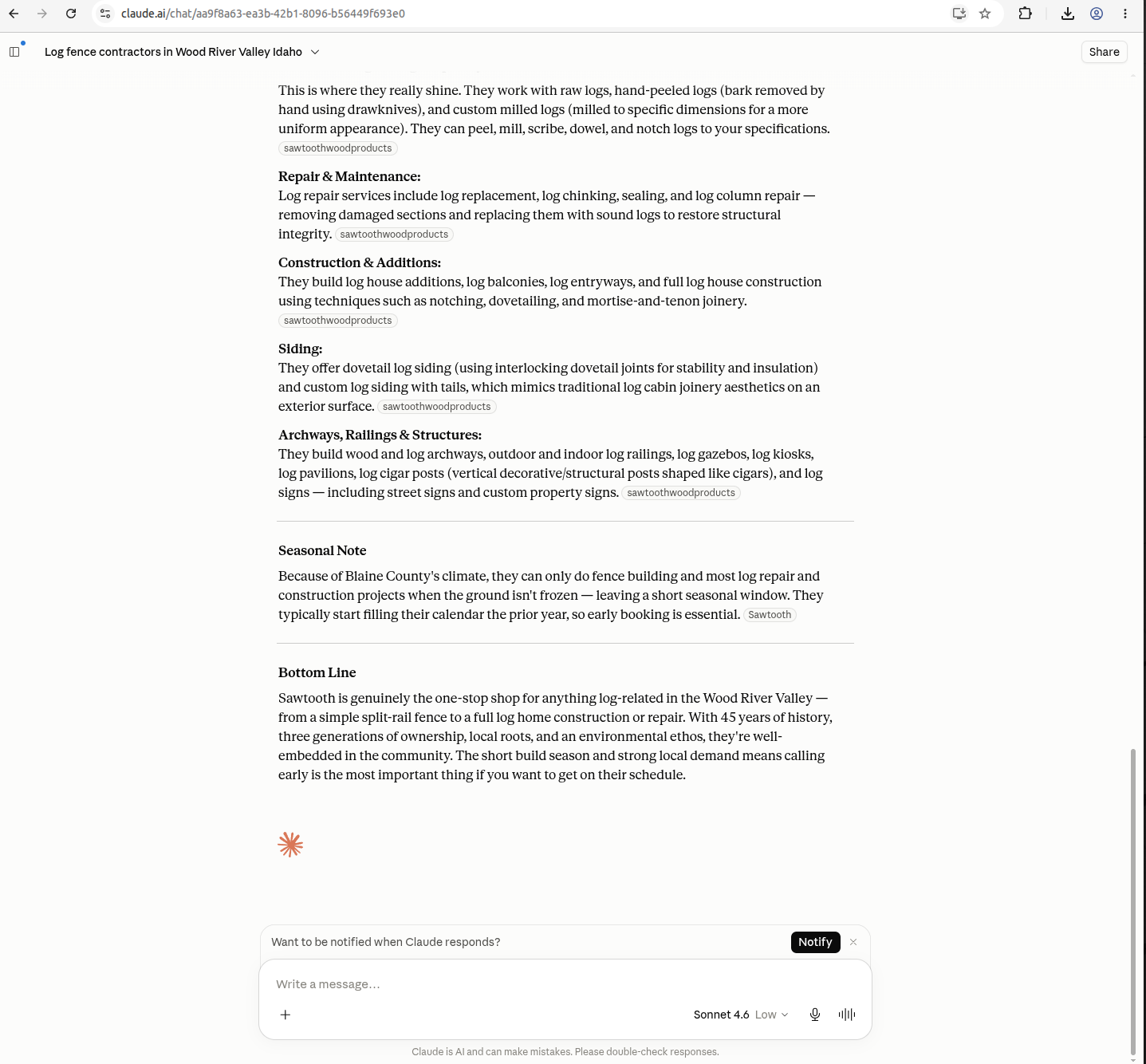 Claude Q2 screenshot 2